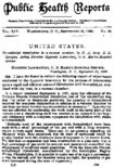 Public health reports  v 14 no 38 September 22 1899