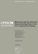 Measuring Injuries Along the Subcontracting Chain in the US Construction Industry