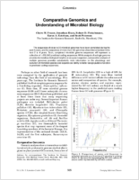 Comparative genomics and understanding of microbial biology