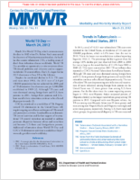 MMWR Morbidity and Mortality Weekly Report Vol 61 No 11 March 23 2012