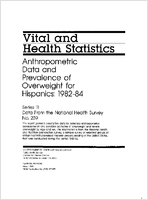 Anthropometric data and prevalence of overweight for Hispanics 198284