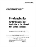 Pseudo replication Further Evaluation and Application of the Balanced HalfSample Technique