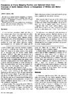 Prevalence Of Prone Sleeping Position And Selected Infant Care Practices Of North Dakota Infants A Comparison Of Whites And Native Americans