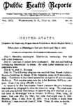 Public health reports  v 13 no 28 July 15 1898