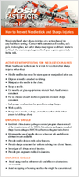 Fast Facts Home Health Care Workers How to Prevent Needlestick and Sharps Injuries
