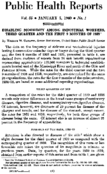 Public health reports  v 55 no 1 JANUARY 5 1940