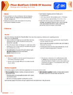 PfizerBioNTech COVID19 Vaccine Storage and Handling Summary 20210303