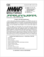 MMWR Morbidity and Mortality Weekly Report Vol 48 No 50 December 24 1999