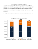 Overview of the Budget Request CDC FY 2016 Congressional Justification