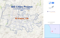 500 Cities Project Local Data for Better Health 2014 El Cajon CA