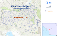 500 Cities Project Local Data for Better Health 2014 Riverside CA