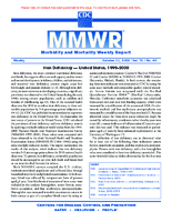 MMWR Morbidity and Mortality Weekly Report Vol 51 No 40 October 11 2002