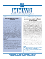 MMWR Morbidity and Mortality Weekly Report Vol 53 No 18 May 14 2004