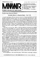 Morbidity and Mortality Weekly Report MMWR June 26 1981  Vol 30  No 24