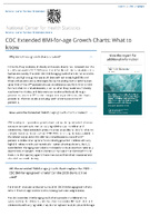 CDC extended BMIforage Growth Charts  what to know