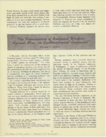 The potentialities of biological warfare against man an epidemiological appraisal
