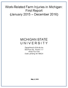 WorkRelated Farm Injuries in Michigan First Report January 2015  December 2016