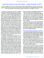Airport Exit and Entry Screening for Ebola  AugustNovember 10 2014