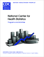National Center for Health Statistics programs and activities