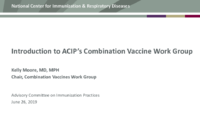 Summary and relevant evidence to recommendations framework