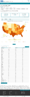 United States COVID19 Cases and Deaths by State Reported to the CDC Since January 22 2020 Total Number of COVID19 Deaths in the US Reported to the CDC by StateTerritory Oct 14 2020