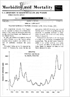 Morbidity and Mortality Weekly Report Vol 10 No 53 for Release October 31 1962