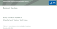 Pertussis Vaccines