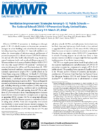Ventilation Improvement Strategies Among K12 Public Schools  the National School COVID19 Prevention Study United States February 14March 27 2022