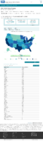 United States COVID19 cases and deaths by state reported to the CDC since January 22 2020 US COVID19 cases reported to the CDC in the last 7 days by stateterritory December 11 2020