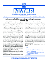 MMWR Morbidity and Mortality Weekly Report Vol 58 No 12 April 3 2009