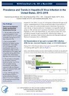 Prevalence and Trends in Hepatitis B Virus Infection in the United States 20152018