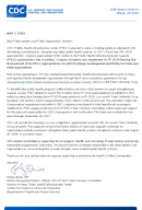 Dear Tribal Leaders and Tribal Organization Partners Tribal 3 Funding Announcement letter