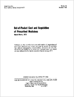Outofpocket cost and acquisition of prescribed medicines United States 1973