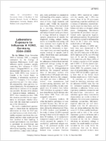 Laboratory Exposure to Influenza A H2N2 Germany 20042005