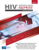 IndividualLevel Social Determinants of Health and Quality of Life Among Persons with Diagnosed HIV InfectionMedical Monitoring Project United States 2021 Data Cycle June 2021May 2022