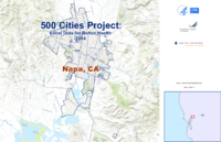 500 Cities Project Local Data for Better Health 2014 Napa CA