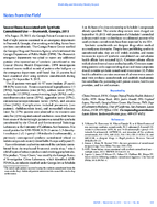 Severe Illness Associated with Synthetic Cannabinoid Use  Brunswick Georgia 2013