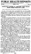 Weekly Reports for JUNE 15 1934