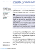 Sociodemographic and Housing Factors for Flood and Mold Damage in the Greater New Orleans Area After Hurricane Ida