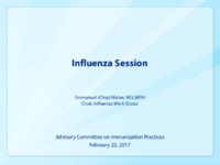 Influenza session