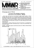 Morbidity and Mortality Weekly Report MMWR May 1 1981  Vol 30  No 16