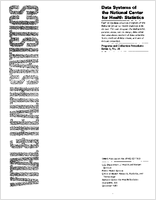 Data Systems of the National Center for Health Statistics