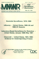 Morbidity and Mortality Weekly Report MMWR CDC Surveillance Summaries May 29 1992  Vol 41  No SS3