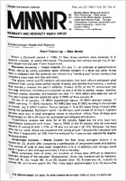 Morbidity and Mortality Weekly Report MMWR February 20 1981  Vol 30  No 6