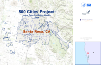 500 Cities Project Local Data for Better Health 2014 Santa Rosa CA