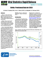 Births Provisional Data for 2023