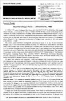 MMWR Morbidity and Mortality Weekly Report March 25 1983  Vol 32  No 11