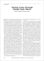 Saving Lives through Global Safe Water