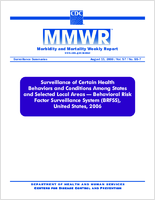 Morbidity and Mortality Weekly Report MMWR Surveillance Summaries August 2008  Vol 57  No SS7