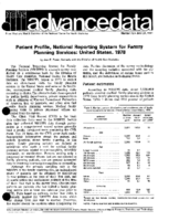 Patient Profile National Reporting System for Family Planning Services United States 1978